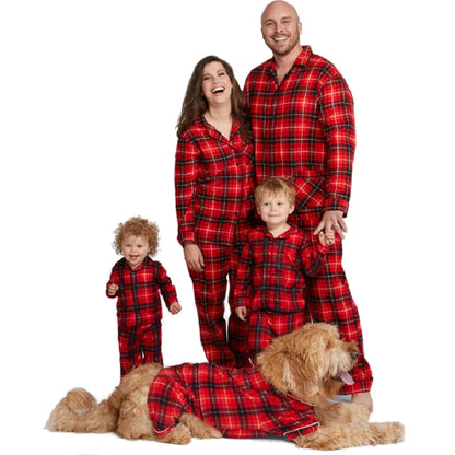 Christmas Family Matching Pajamas Set Mother Father Kids Matching Clothes Family Look Outfit Baby Girl Rompers Sleepwear